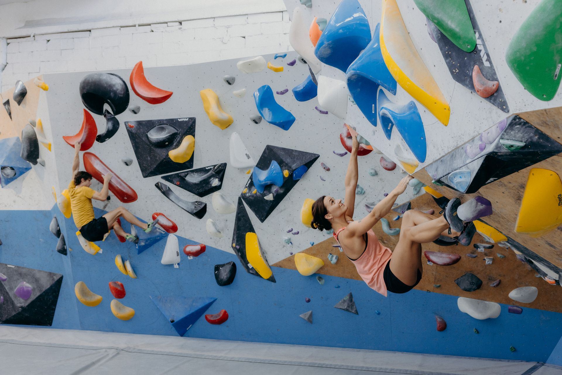 rock climbing